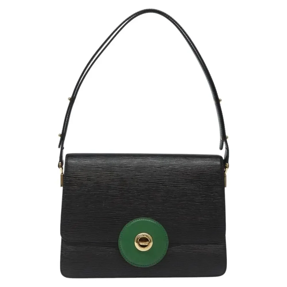 LOUIS VUITTON Epi Free Run Shoulder Bag Green Black M52414 - Picture 13 of 16